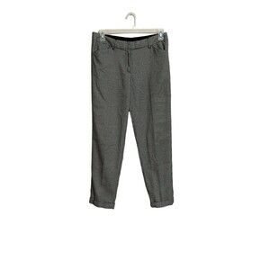 Zac & Rachel Houndstooth Cropped Pants Size 8